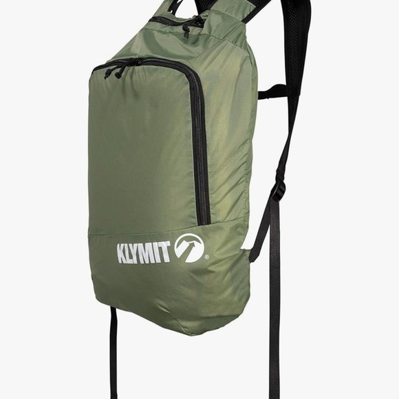 Olive Green Men's Backpack - Picture 1 of 3